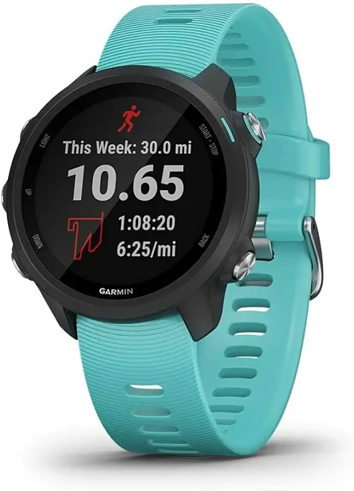 Garmin Forerunner 245 Music, GPS Running Smartwatch with Music and Advanced Dynamics, Aqua