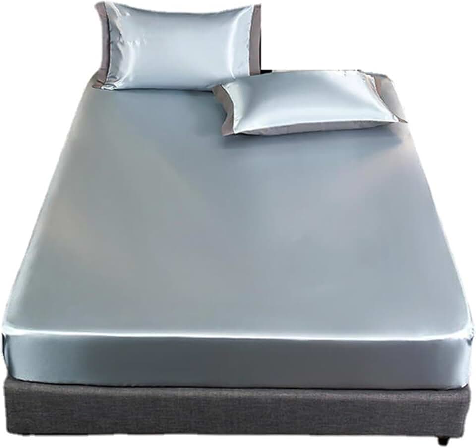 Skin Friendly Comfortable Folding Storage Not Easy to Slip Fixed Bed Set Soft Comfortable Fabric Three-Piece Set (Color : D, Size : 180 * 200cm)