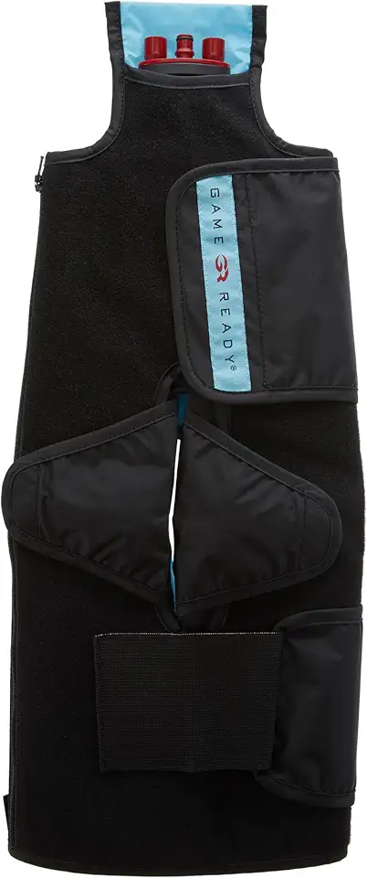 Game Ready Lower Body Equipment, Articulated Knee Wrap, With Active Compression and Cold Therapy That Works Faster, With ATX