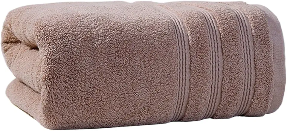 CSCDD Household Cotton Bath Towel Soft Absorbent Bath Towel Quick Dry Towel Package(White-Patch Five-Pointed star4)