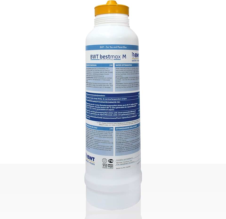 BWT Bestmax Filter Cartridge M Size - Limescale Protection All-rounders - 5 Stage Filtration