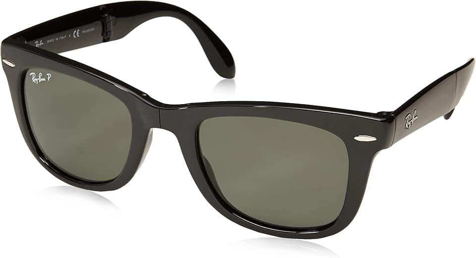 Ray-Ban RB4105 Folding Wayfarer Square Sunglasses