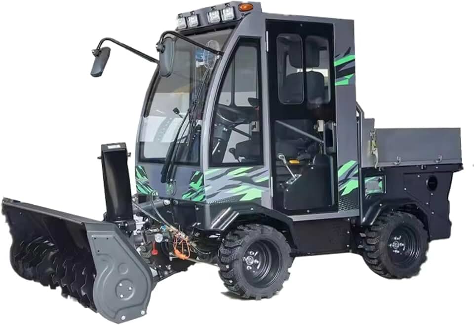 high Efficiency Four Wheel car Snow Sweeper New Upgraded Version Road Snow Blower