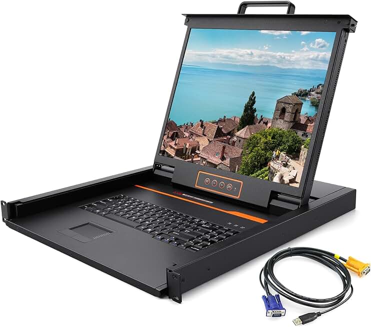 Rack Mount KVM Console, 19