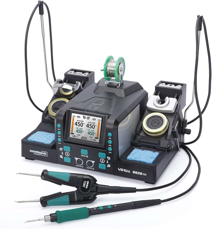 YIHUA 982D-III 2-IN-1 Precision Soldering Station