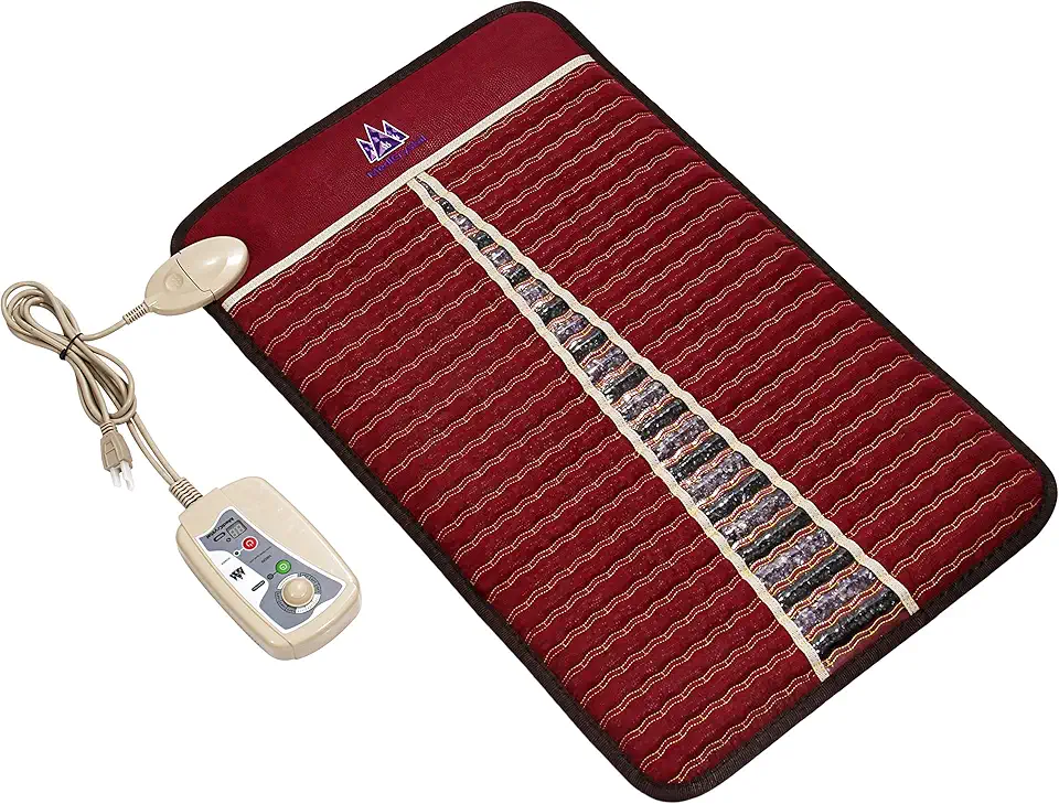 MediCrystal Infrared Heat Amethyst Tourmaline Mini Mat - 32