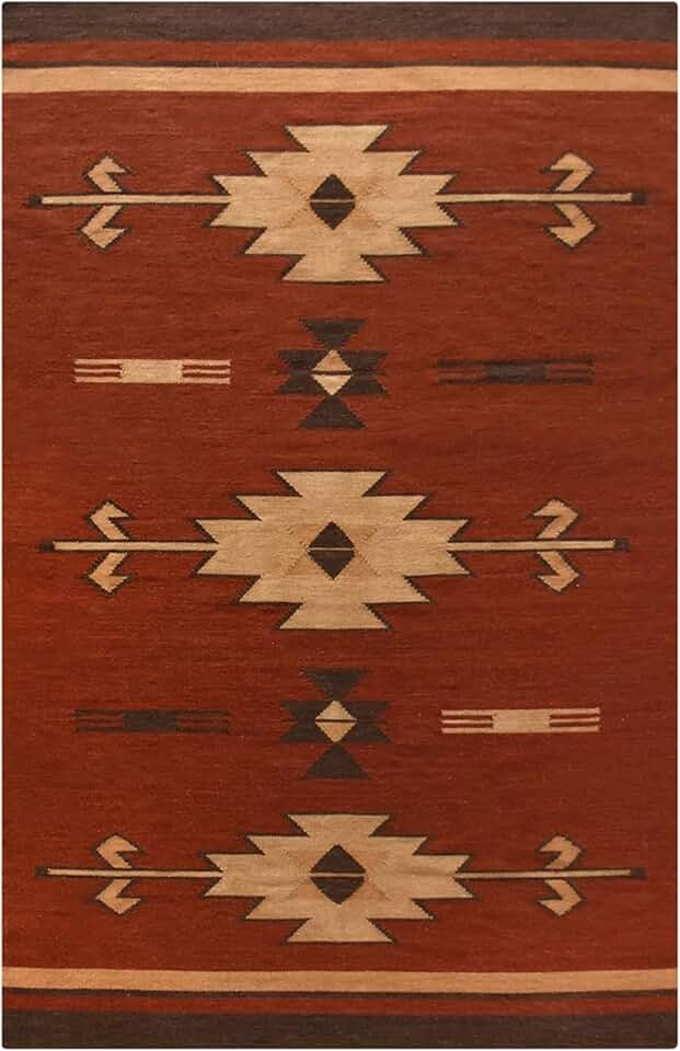 Wool Jute Kilim Runner Rugs 2.5x10 Wool Jute Carpet Red Brown Hand Woven Rug Southwestern Rug Flatweave Kilim Rug Hand Braided Jute Indoor Large Area Hallway Runner Stair Runner Corridor Runner