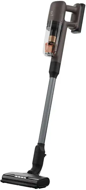 Electrolux Ultimate700 Cordless Stick Vacuum Cleaner with PowerPro Bristle Hard Floor, PetPro+ Nozzle – Lightweight, Incl. Dust Brush, Crevice and Angle Tools, LED, Walnut Brown