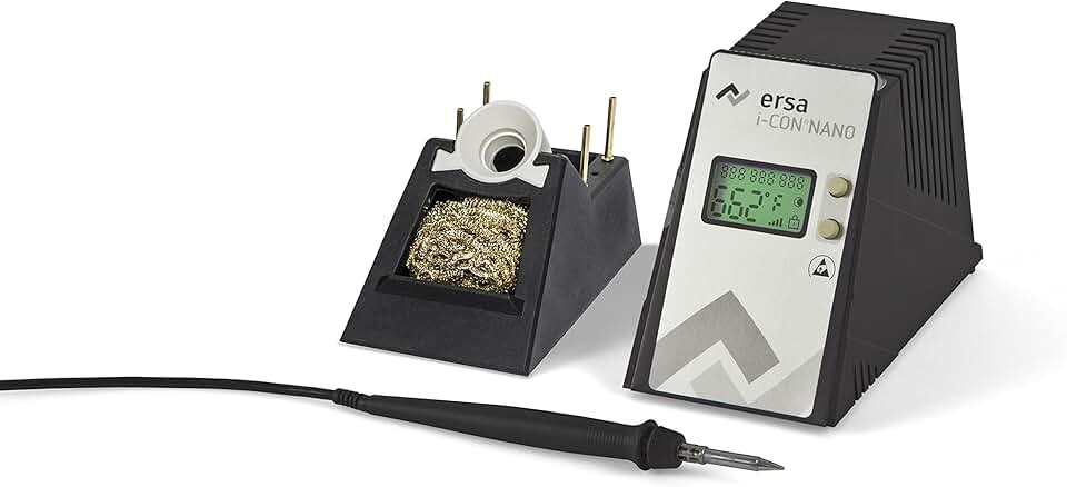 ersa i-CON NANO Electronically Temperature-Controlled Soldering Station, 80W, 115V