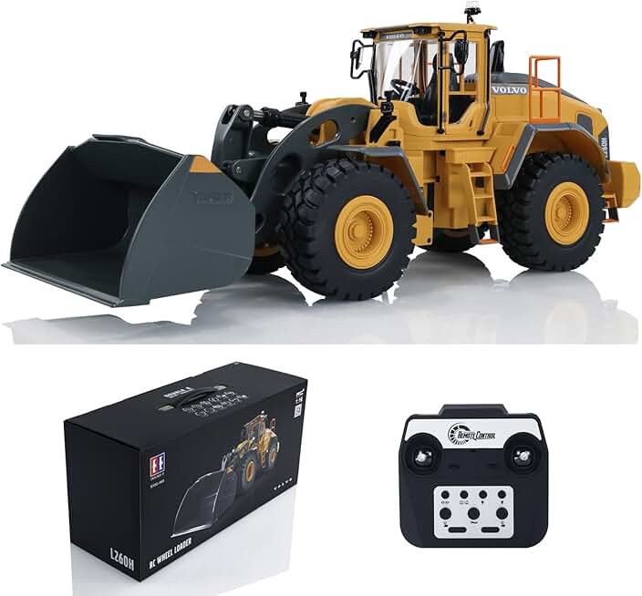 1/16 RC Loader L260H Loader Double Eagle E592 Remote Control Car Model Light Sound System