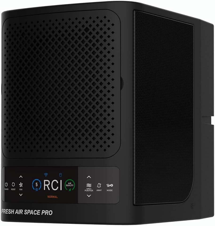 Fresh Air Space Pro. Air Quality Sensor, Hepa Filter. Fresh Air Will Cover a Home up to 3600 sq ft. Comparable to Vollara Units with Improved Quality!