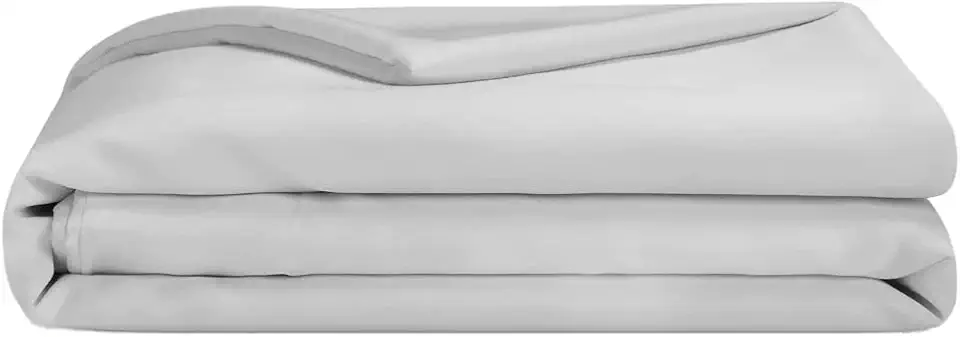 Cozy Earth Light Grey Queen/Full Duvet Cover