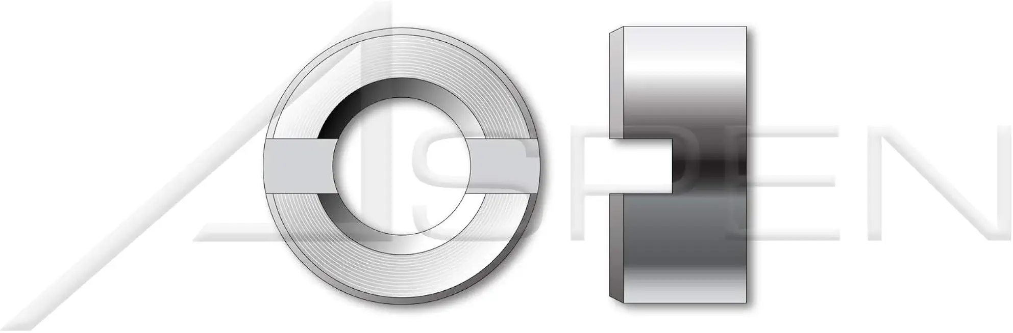 (200 pcs) M2-0.4, HGT=2mm, OD=4.5mm, DIN 546, Metric, Round Nuts, Slotted Drive, A4 Stainless Steel