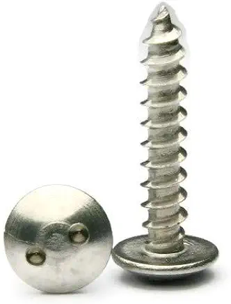 Spanner Security Truss Head Sheet Metal Screws 18-8 Stainless Steel #8 x 3/4
