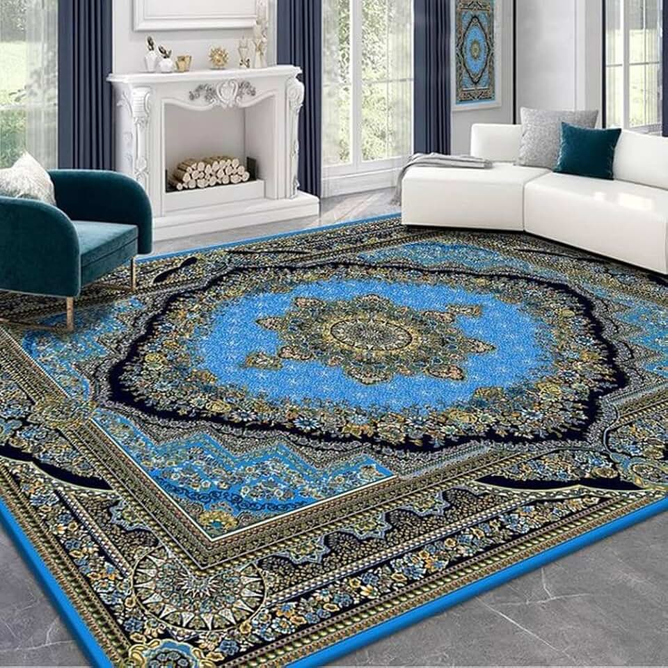 Luxury Style Carpet for Living Room Big Size Soft Rugs Bedroom Decoration Comfortable Coffee Tables Mat Washable,1,140X200cm 55X78.7in