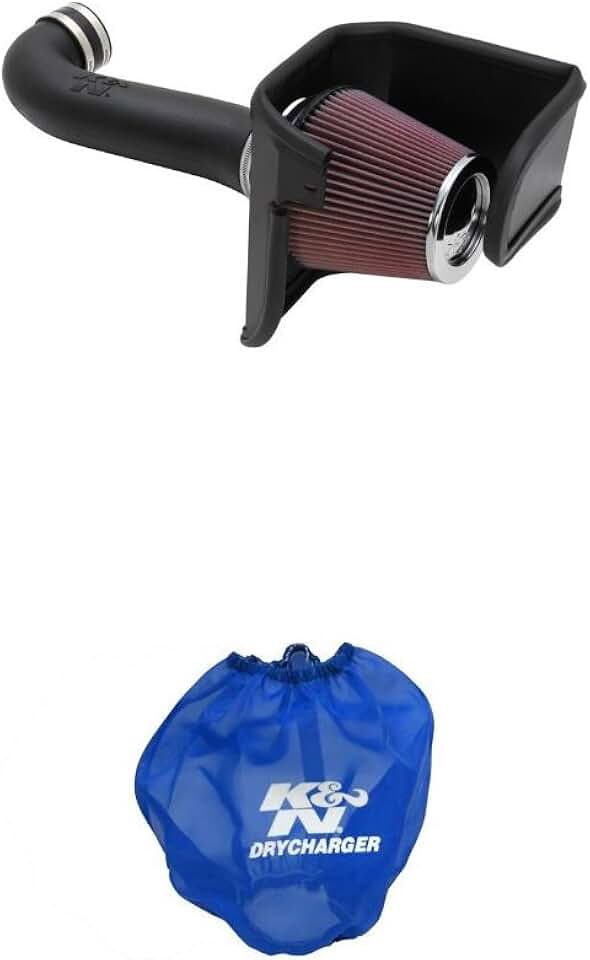 K&N 57-3077 Performance Kit Aspirazione Auto – Filtro Aria Lavabile E Riutilizzabile – Per Chevrolet Silverado/GMC Sierra - 4