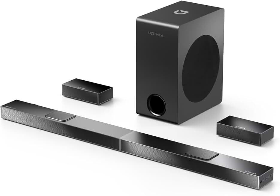 ULTIMEA 5.1.2Ch Sound Bar with Dolby Atmos, 8