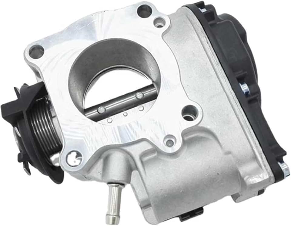 Car Throttle Body Replacement Accessories Compatible with Daewoo Matiz Spark M200 1.0 14391 96439960 96611290, Silver Black