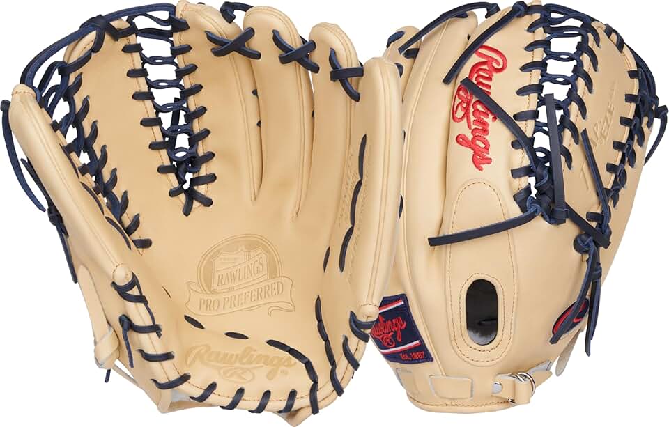 RAWLINGS PRO Preferred Series M. Trout Gameday Pattern 12.75-INCH Baseball Glove | RHT | Outfield