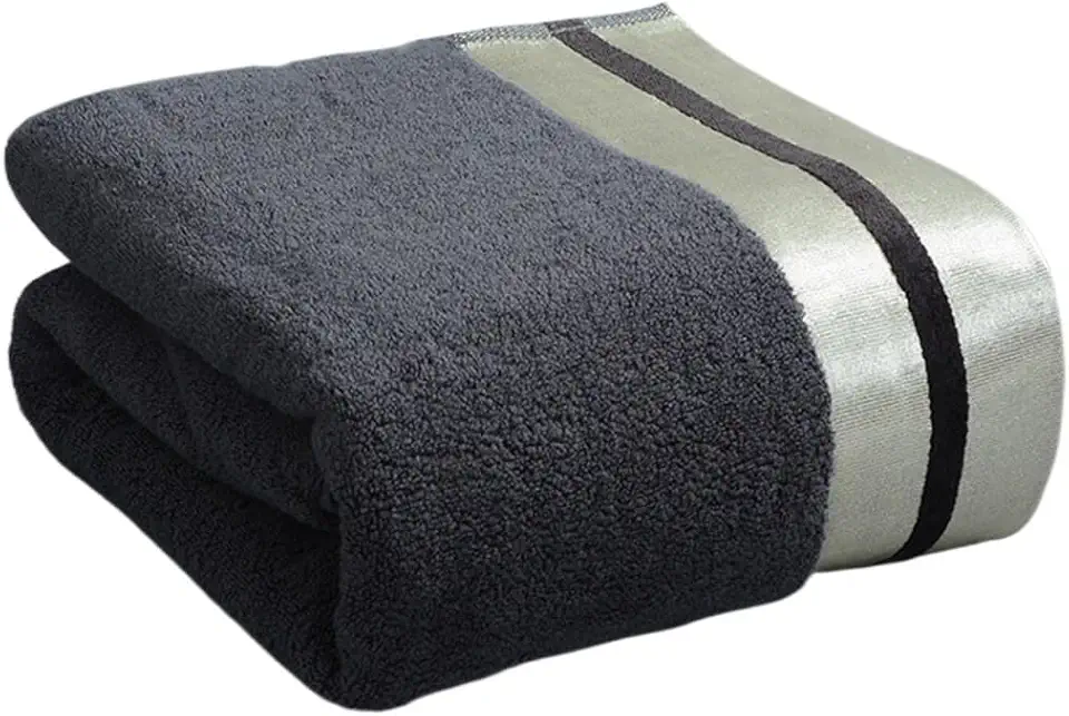 CSCDD Cotton Bath Towel Adult Soft Absorbent Towels Bathroom Sets Towels for Home(D)