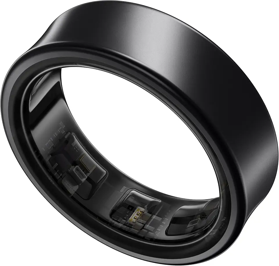 SAMSUNG Galaxy Ring, AI Smart Ring, Size First w/Sizing Kit, No App Subscription, Fitness Monitor, Sleep Tracker, Up to 7-Day Battery, Size 13, Titanium Black [US Version, 1Yr Manufacturer Warranty]