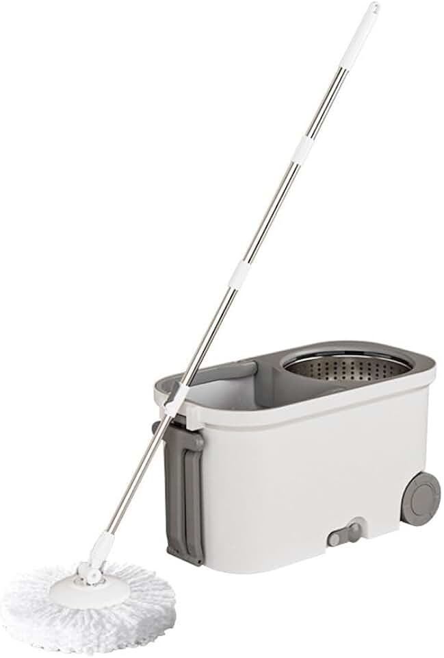 Household Roller Drive Swing Dry Mop Replacement No Hand Wash Rotating Mop