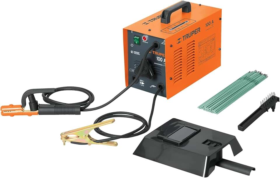 TRUPER SOT-100 100-Amp AC Electric ARC Welder (Includes Quick-change cables)