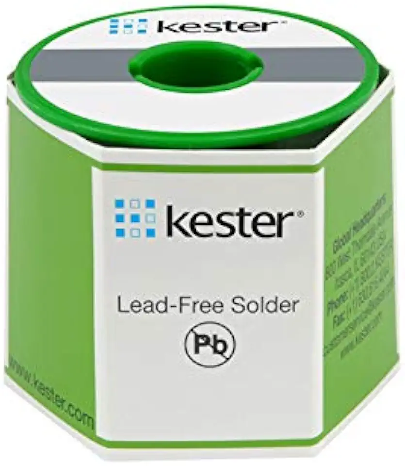 Kester 2470687623 Wire Solder Sn96.5Ag03Cu.5 2.2%/275 .010 1 LB Spool
