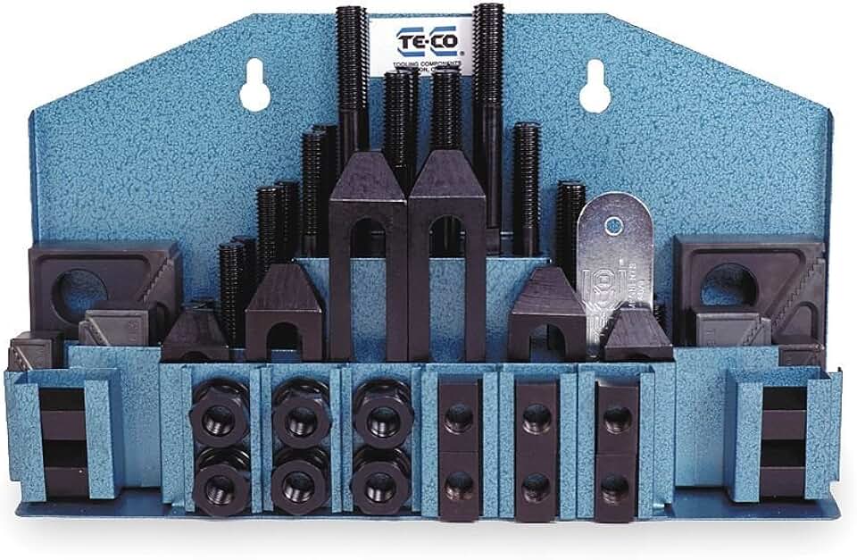 TE-CO 20413 Machinist Clamp Kit, 1/2