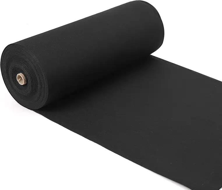 Geotextile Landscape, 6ft x 300ft & 6oz Geotextile Fabric, Heavy Duty Garden Non-Woven Weed Barrier Cloth, Pp Drainage 350N Tensile Strength & 440N Load Capacity for Yards, Grounding Sheets, Fake Rock