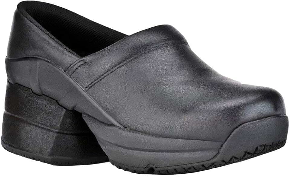 Z-CoiL Toffler Women's Clog - Orthopedic Footwear for Women - Orthotic Casual Leather Clogs for Pain Relief, Foot Support, and Comfort - Enclosed Coil
