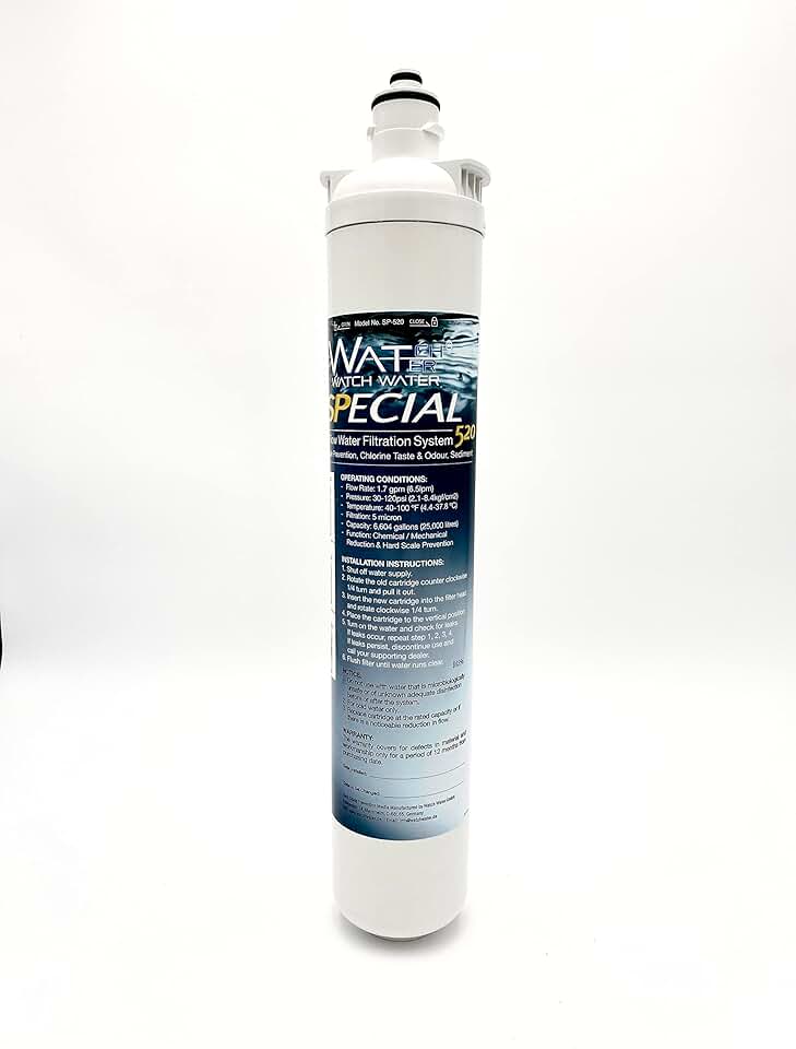 Special Filter Scale Prevention Water Filters - Sediment Filters for Drinking Water, Coffee & Tea, Removes Limescale & Perfect Taste – No Sodium, No Phosphates, Easy Install (SP 520-R)