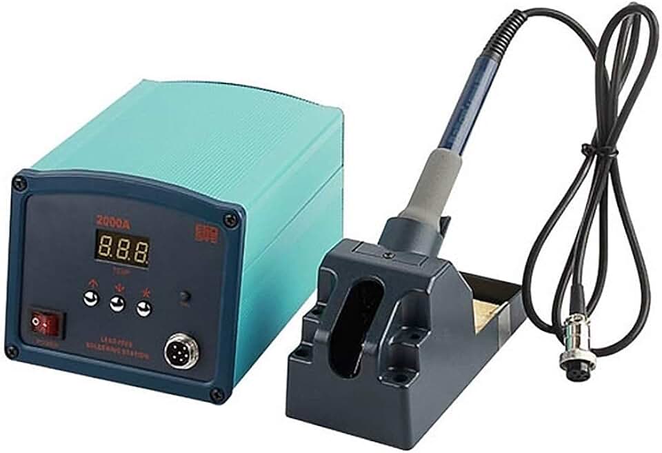 ATO 90W Digital Soldering Station, 110V, with Digital LCD Display, Lead-Free Soldering