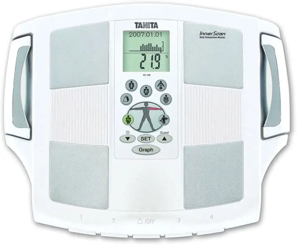 TANITA's BC-568 FDA Cleared InnerScan Segmental Body Composition Monitor - World's Only Segmental Consumer Monitor