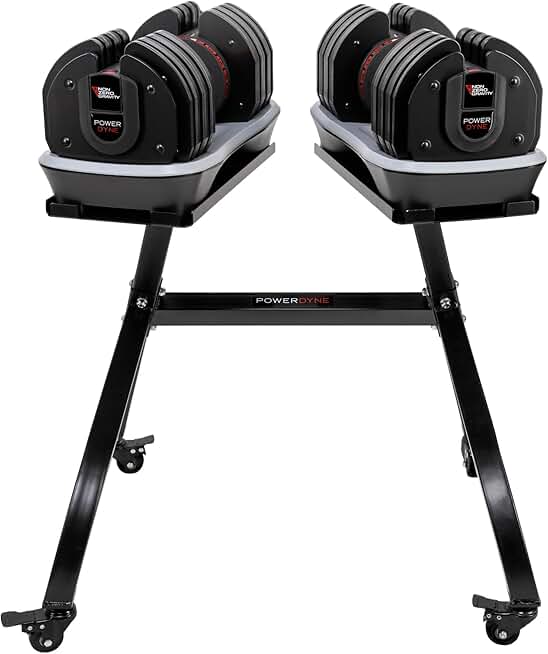 NZG PowerDyne Adjustable Dumbbell Weights 55lbs/110lbs 80lbs/160lbs
