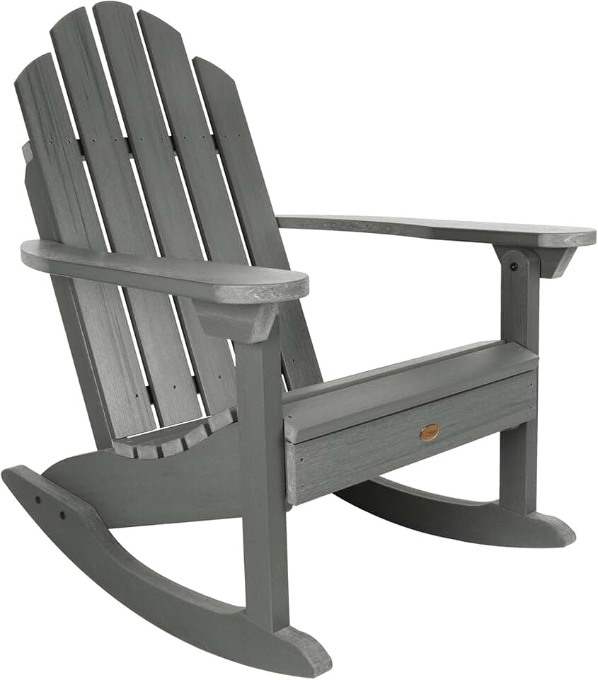 highwood Classic Westport Adirondack Rocking Chair, Adult, Coastal Teak