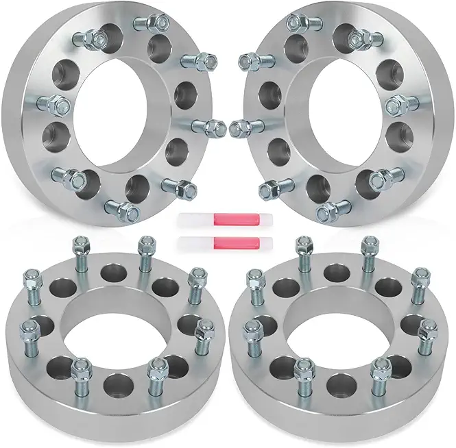 SCITOO 4Pcs 2 inch Wheel Adapters 8x170 to 8x200 with Studs 14x1.5 Bore 125mm Compatible with for Ford for F-350 Super Duty 2003-2022,for Ford for F-250 Super Duty 2003-2022