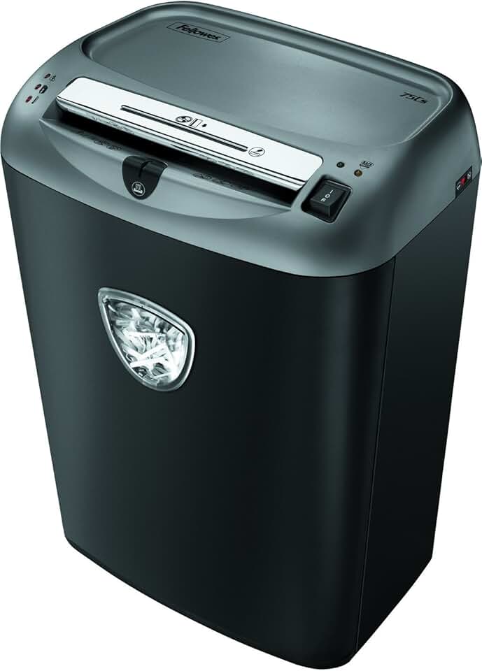 Fellowes Powershred 75Cs 12-Sheet Cross-Cut Shredder (4675701)