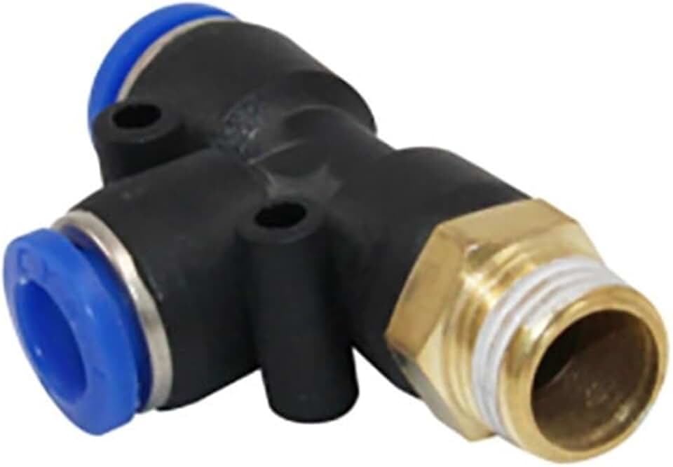 PD4-M5/PD6-M5/PD6-02 Quick Connector Pressure Regulator Throttle Valve Compressor Accessories Pneumatic Fittings 50/100Pcs(PD10-04 100PCS)