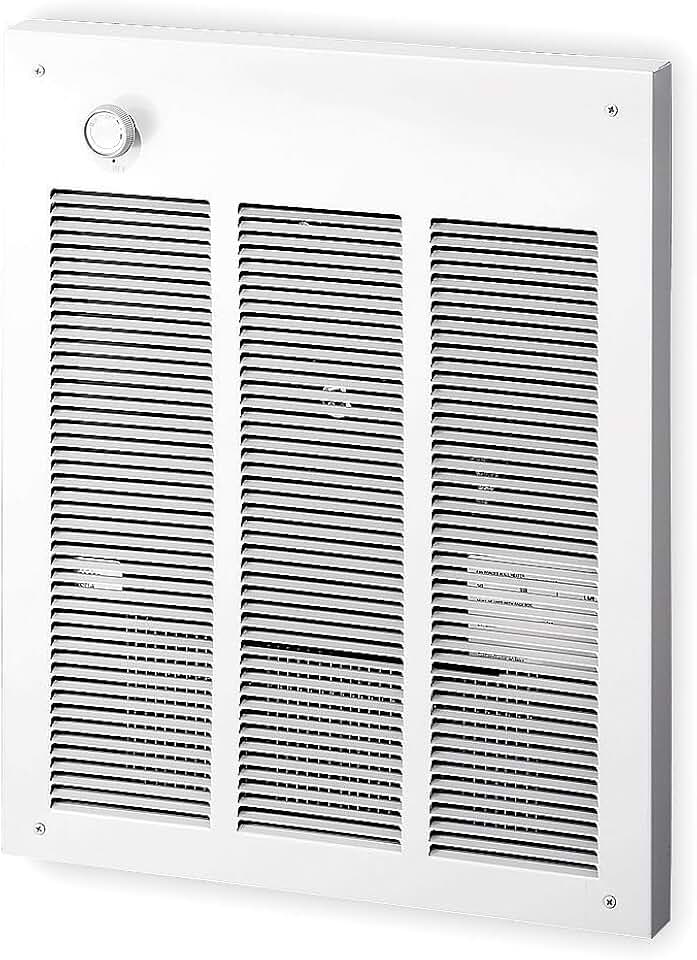 Dayton 3END2 Electric Heat, 240/208V, 2000/1500W, White