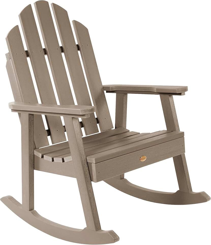 highwood Classic Westport Garden Rocking Chair, Woodland Brown