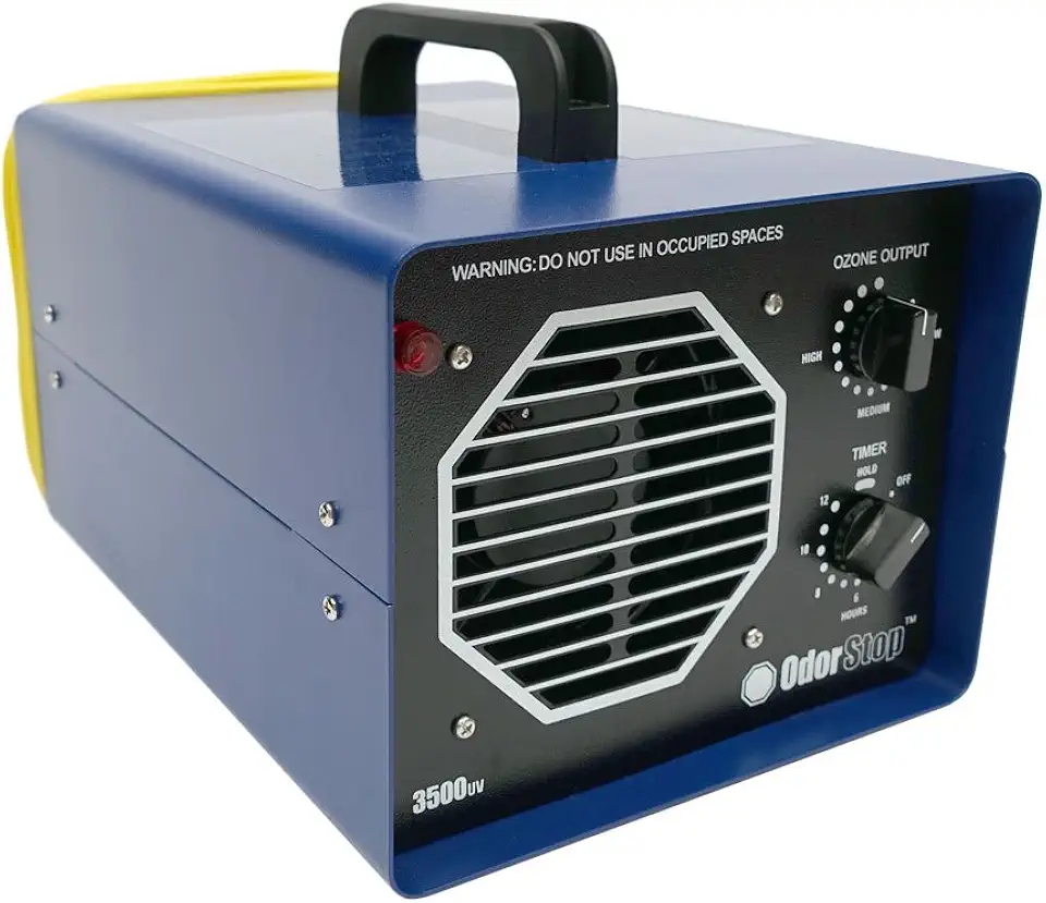 OdorStop OS3500UV Professional Grade Ozone Generator Ionizer for Areas of 3500 sq ft and above