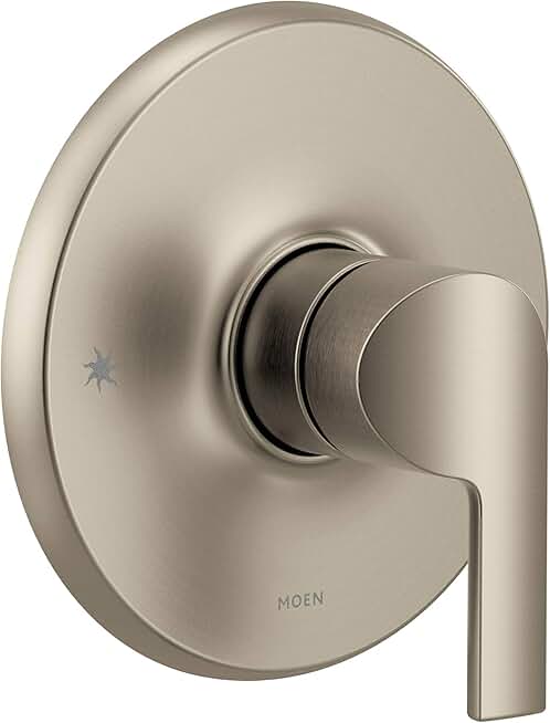 Moen UTS3201BN Doux M-CORE 3-Series 1-Handle Valve Trim Kit, Valve Required, Brushed Nickel