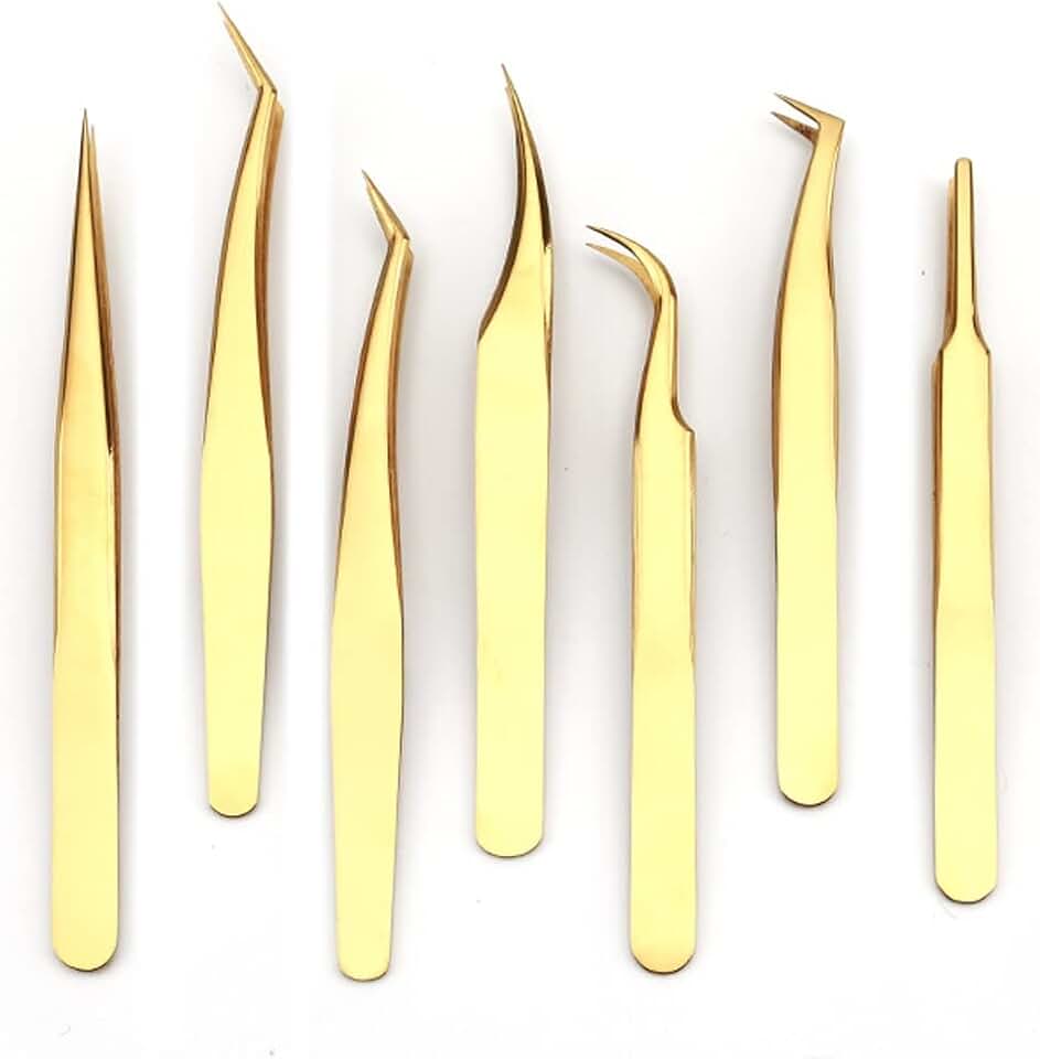 False Eyelashes Special Tweezers Beauty Eyelashes Beauty Tools Tweezers Set Combination Eyelash Tweezers