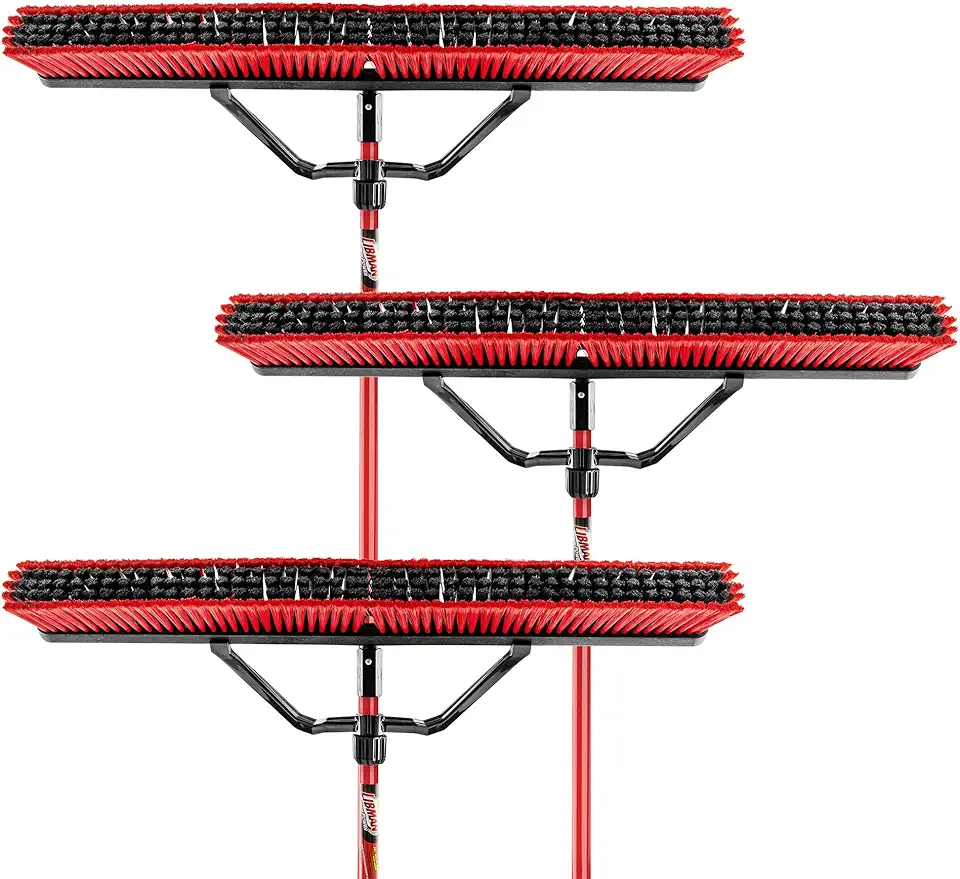 Libman Commercial 1101 Multi-Surface Heavy Duty Push Broom, 65