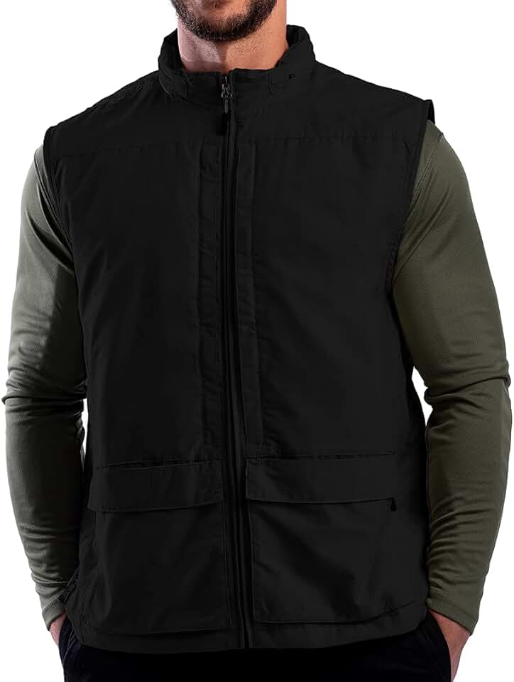 SCOTTeVEST Q.U.E.S.T Vest for Men - 42 Hidden Pockets - Water Repellent for Travel & More