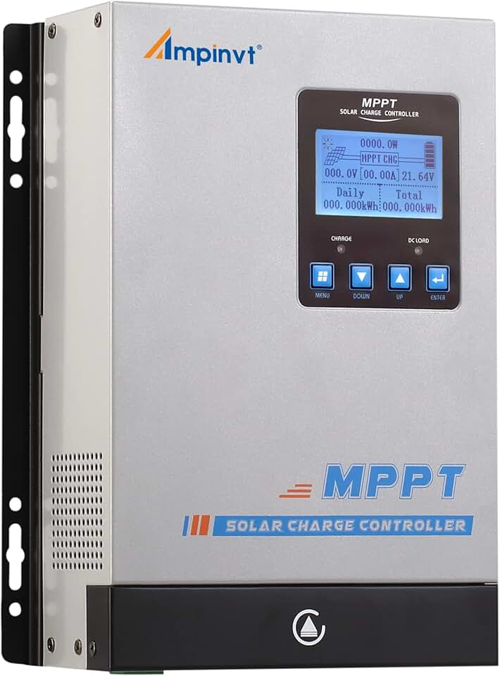 80 Amp MPPT Solar Charge Controller 48V 36V 24V 12V Auto, 80A Solar Panel Regulator Max Input Power 1100W-4500W, for AGM Sealed Gel Flooded Lithium Battery
