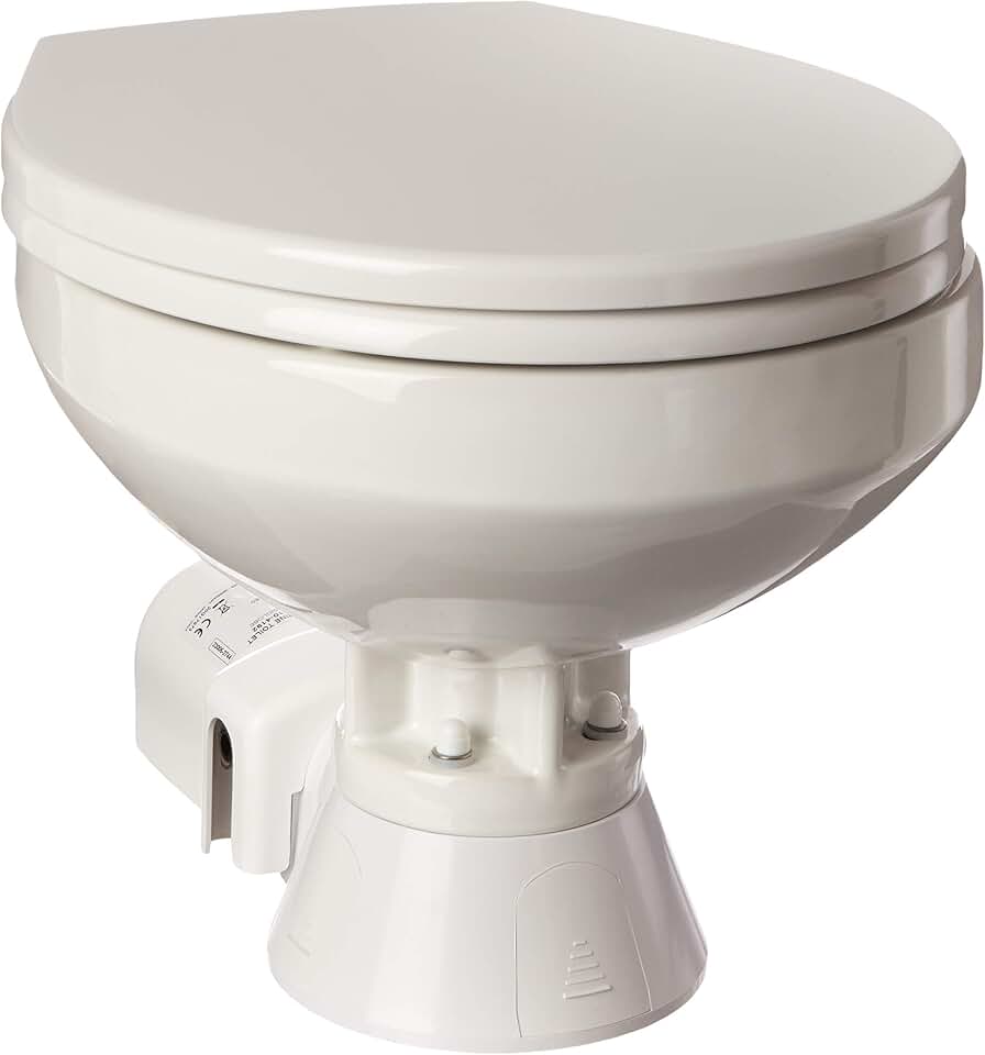 Jabsco 37010 Series, Electric Marine Toilet, Boating Head