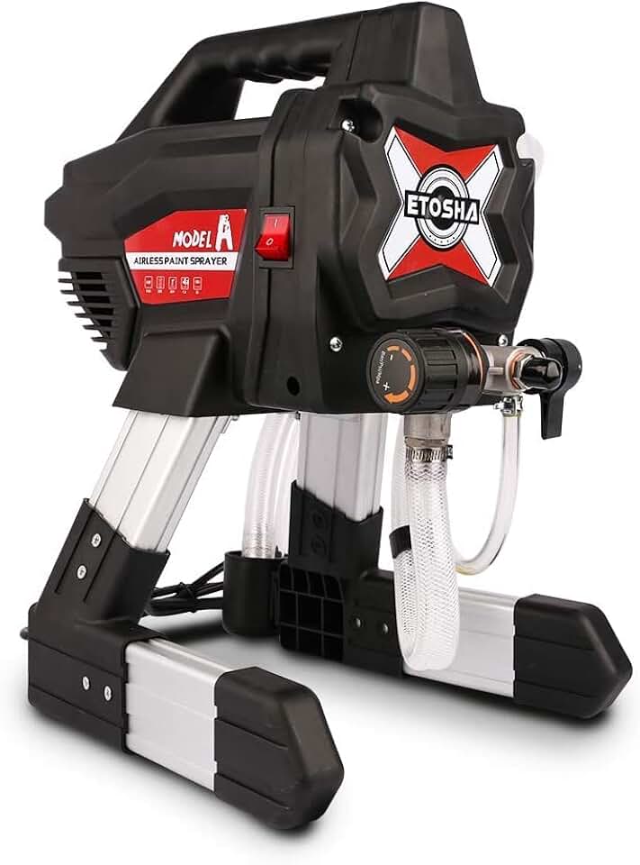 ETOSHA Paint Sprayer,High Efficiency Airless Paint Sprayer 3200PSI Project Painter Power Painting for Home Interior Exterior,DIY Handyman,Fence, Shed, and Garage