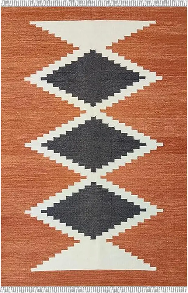 Wool Jute Kilim Runner Rugs 2.5x10 Wool Jute Carpet Clay Brown White Hand Woven Rug Southwestern Rug Flatweave Kilim Rug Hand Braided Jute Indoor Large Area Hallway Stair Runner Corridor Runner